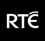 RTÉ logo on a black background.
