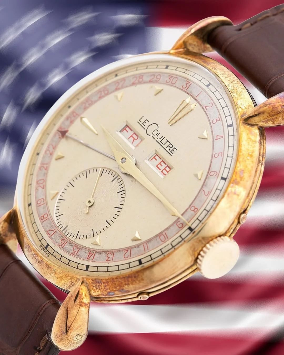 THE QUIRKY BACKSTORY OF LECOULTRE IN THE USA
For much of the 20th century, Jaeger-LeCoultre quietly lived a double life.
In Europe, the full name appeared on dials. In the United States, the same manufacture often signed its watches simply LeCoultre.