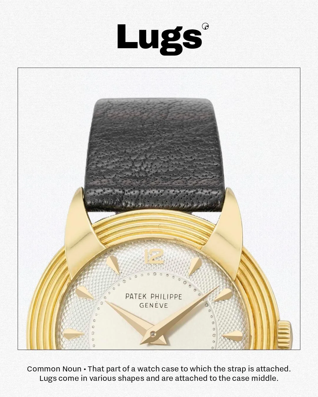 GLOSSARY &ndash; LUGS (/lʌɡz/)
Often overlooked, lugs quietly shape how a watch wears, balances, and connects to the wrist. Straight, curved, twisted or hidden, they can completely change the character of a case, even when the diameter stays the same