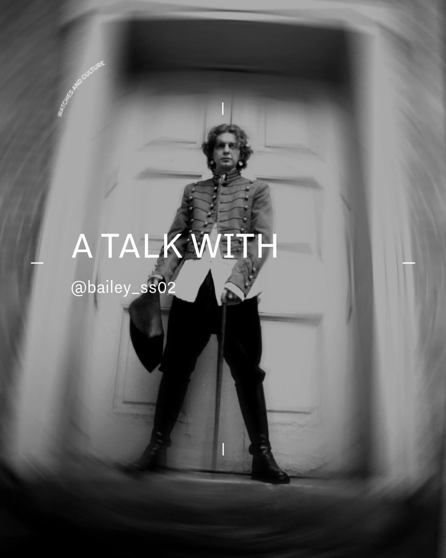 A TALK WITH @bailey_ss02
For Bailey, watch collecting is less about ownership than conversation: with the past, with craftsmanship, and with the communities that keep these stories alive. His universe moves between classic design, obscure passions, a
