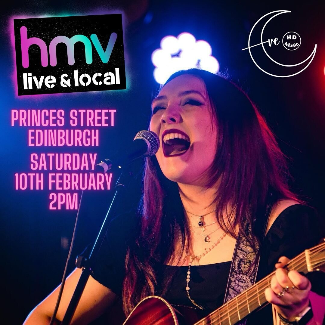 🚨Gig Alert!🚨 

Hey guys! I am so excited to announce I&rsquo;ll be playing @hmv_princesst on the 10th Feb!!! Come along and see me at 2pm having a jam for live and local and browse some great records! 

📸: @shotbywilld