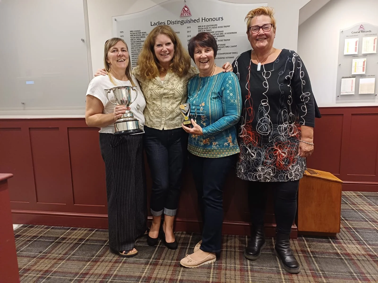 Ladies team crowned champions of Div 2.