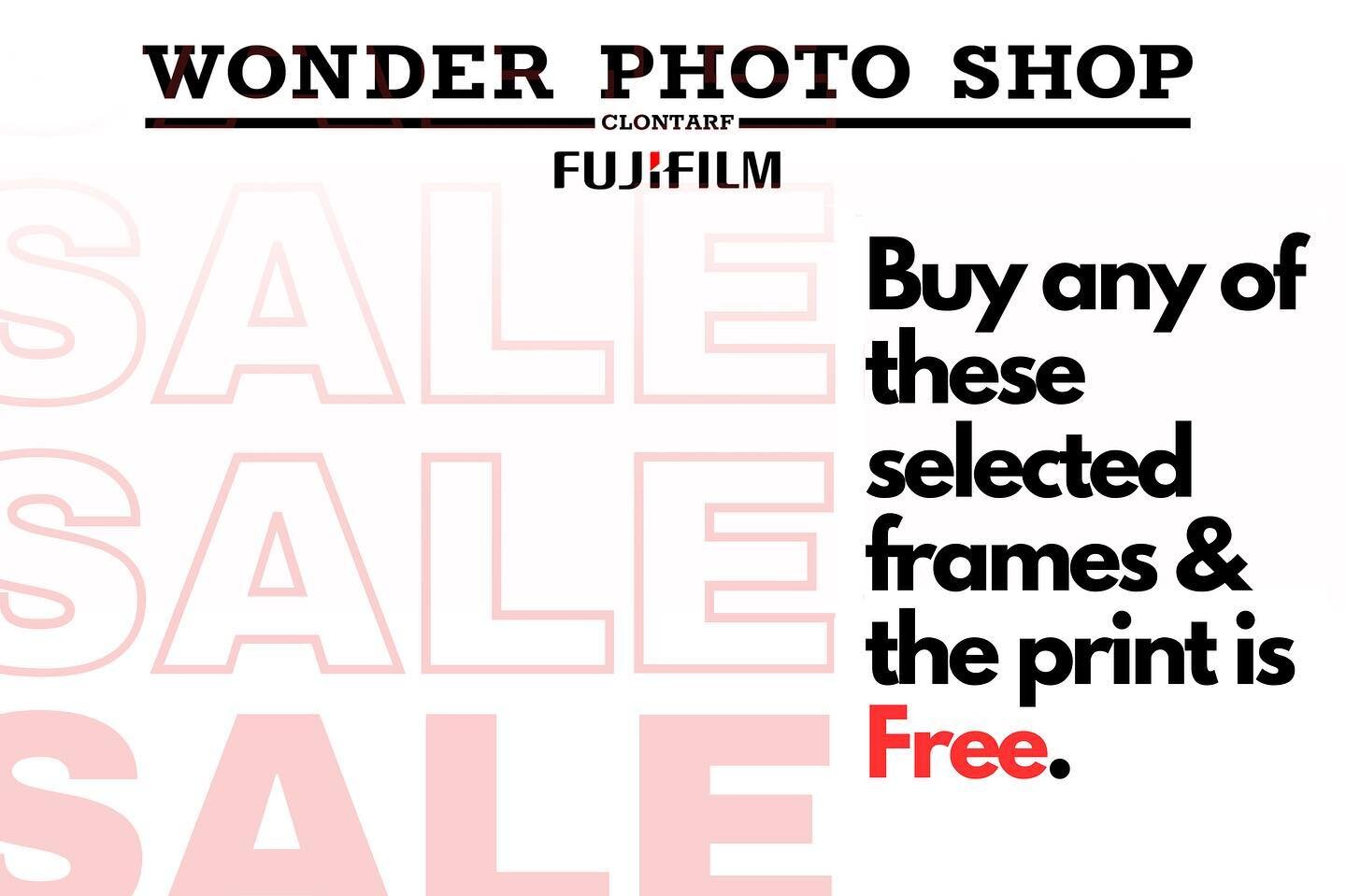GREAT offer for our customers:

 Buy frames and get a free prints.
Size 
4x6 inch
6x6 inch

#wonderphotoclontarf