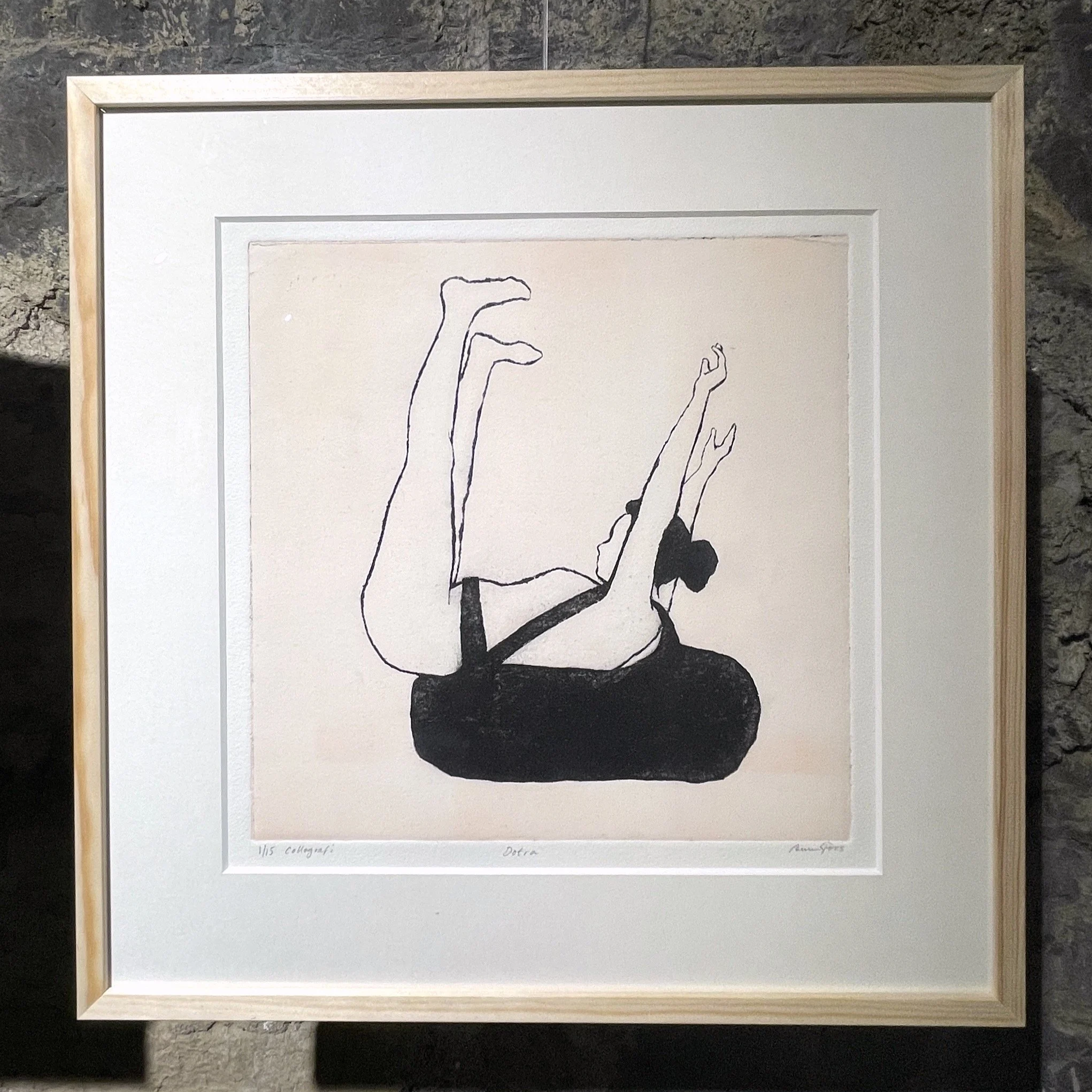 Region Västernorrland 2025 – 
"Dotra" 
Collografi, 30x30 cm