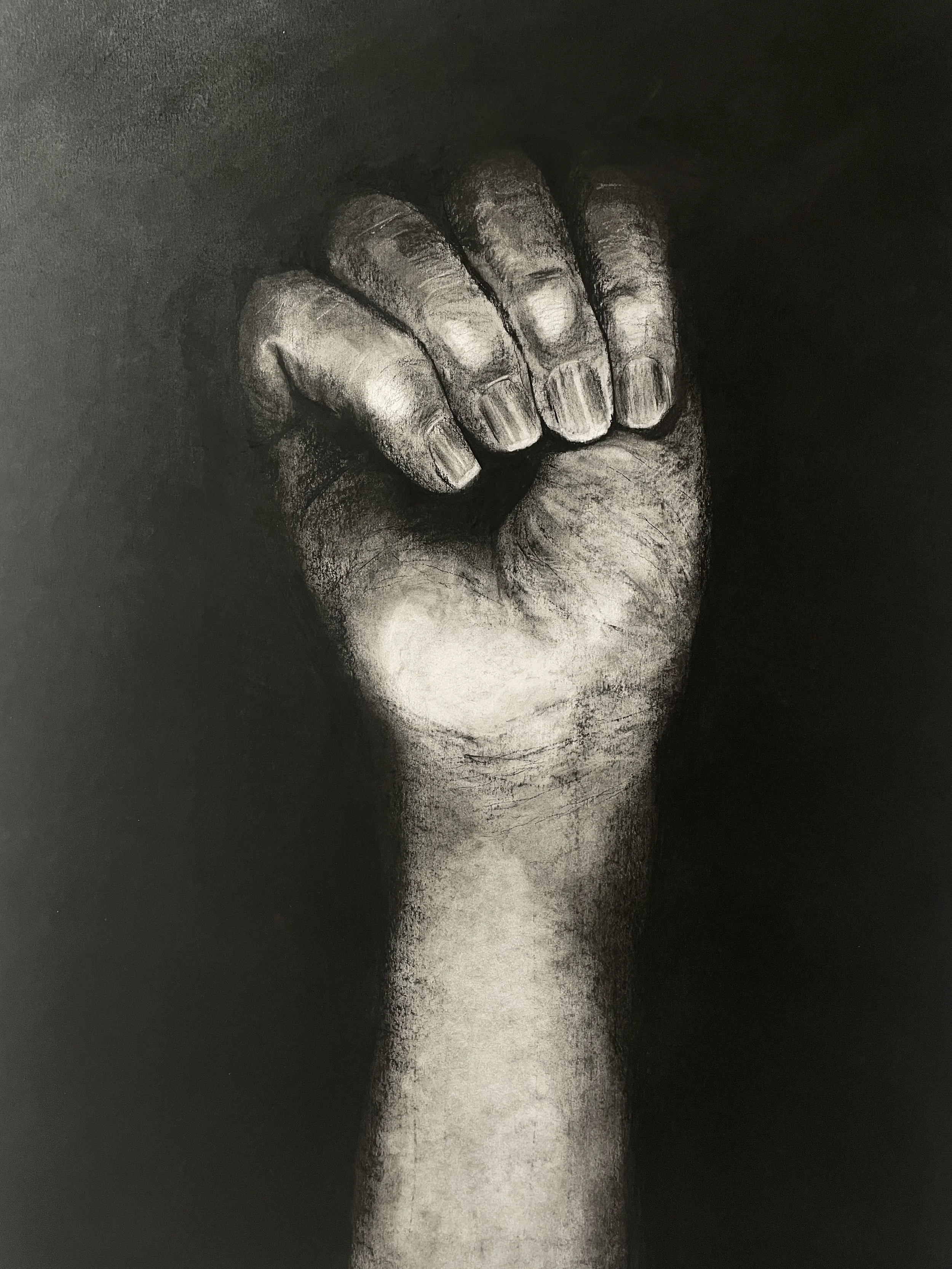 Tecken 3/3 – kolteckning