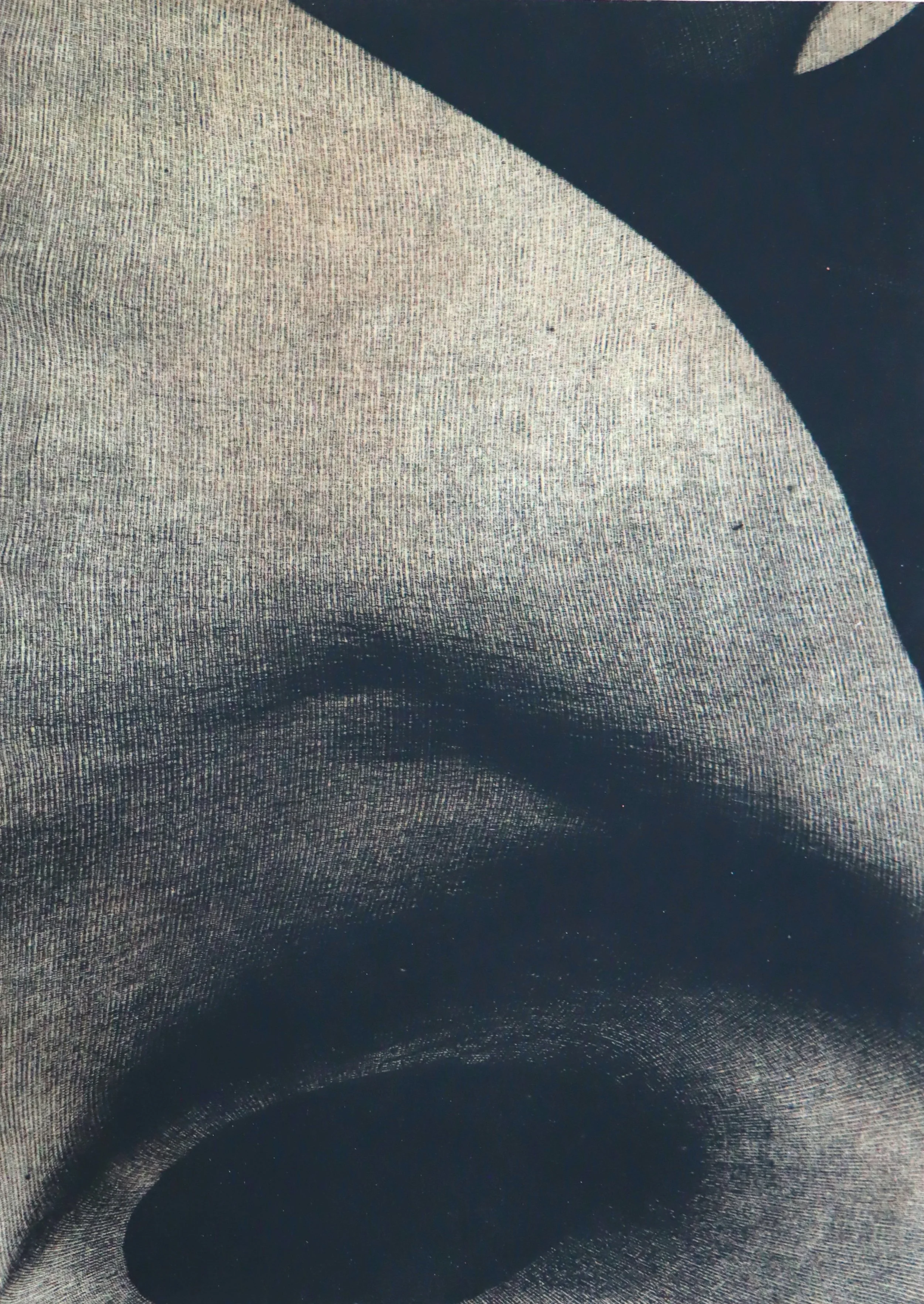 Peep show 4 – 
Fotopolymer, vax och akryl på trä