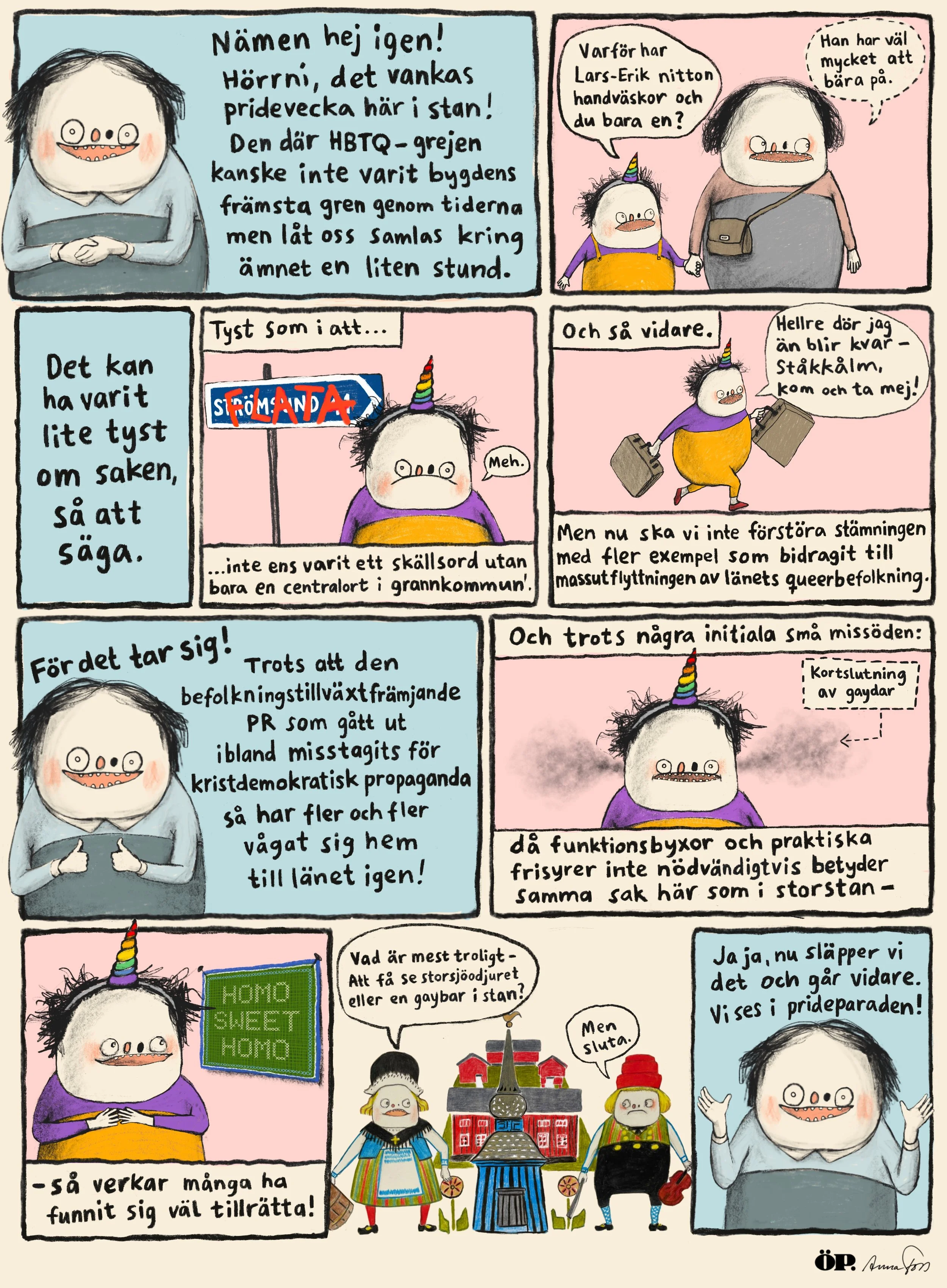 I slutet av regnbågen – Östersunds-Posten 2024