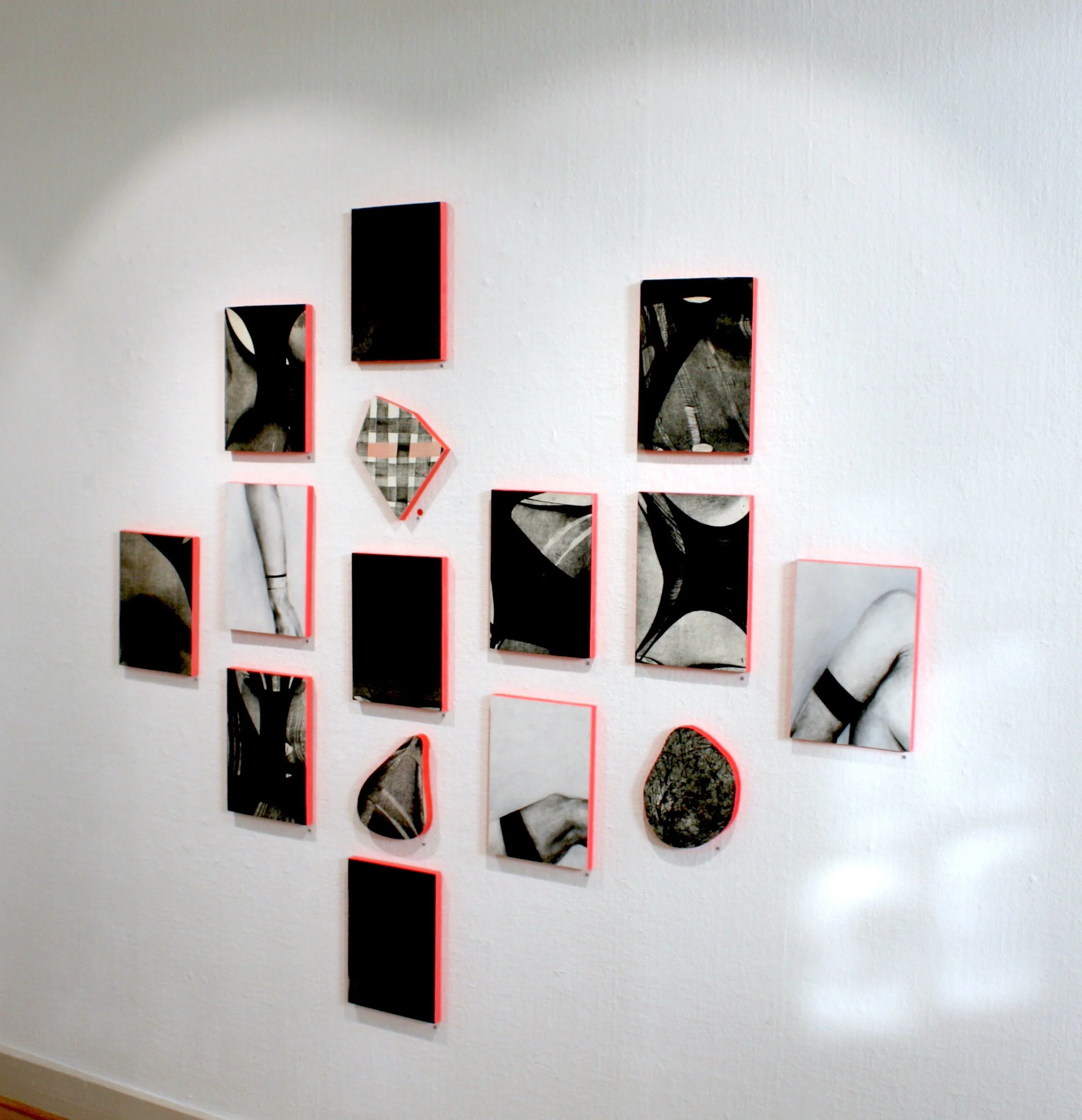 Peepshow 1-9, Stas 1-3, Stämningsunderlättare 1-3 – blandtekniker 