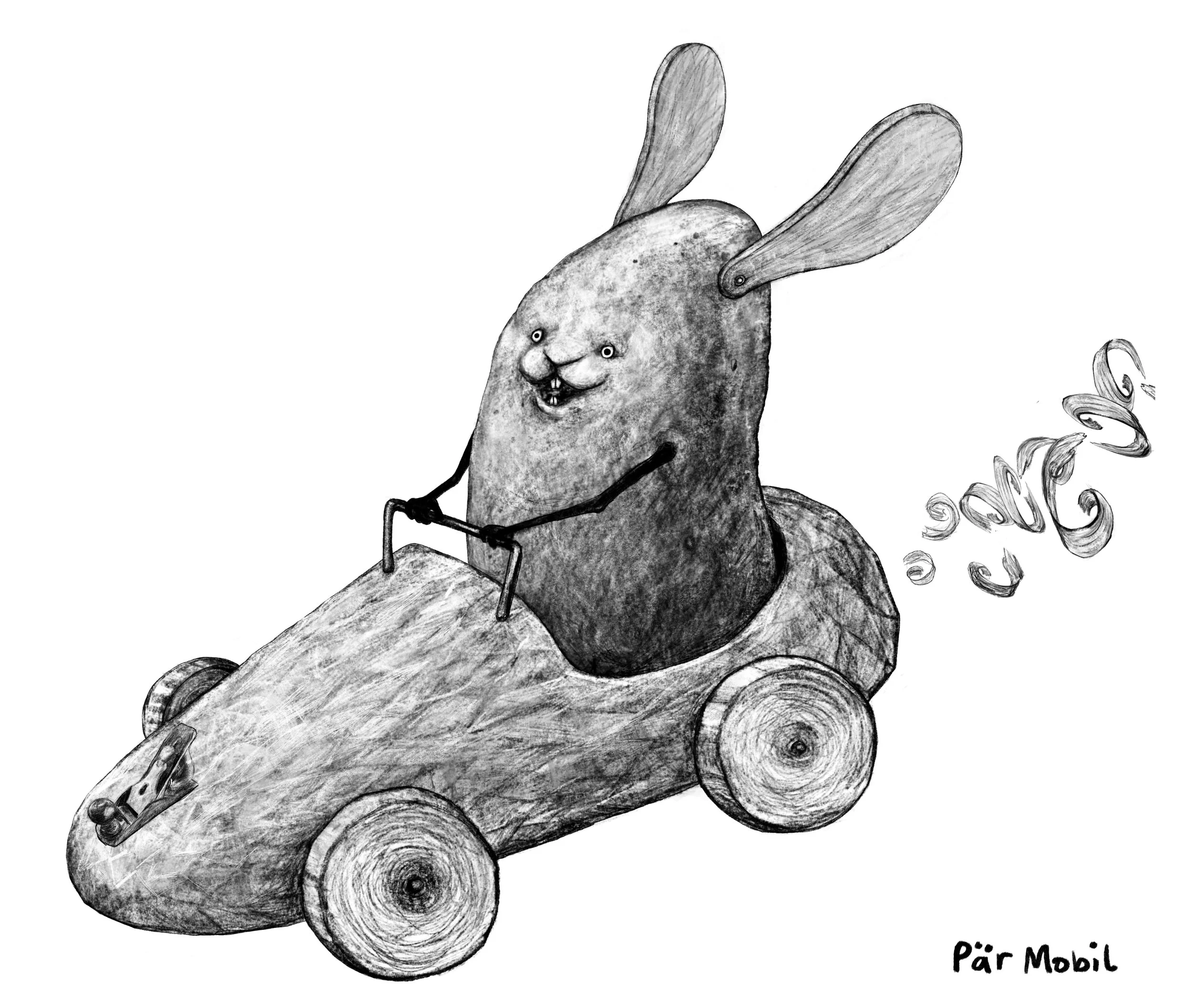 Region Jämtland Härjedalen, 2023 – Illustration till Hemslöjden, på temat potatisdjur och slöjdglädje.