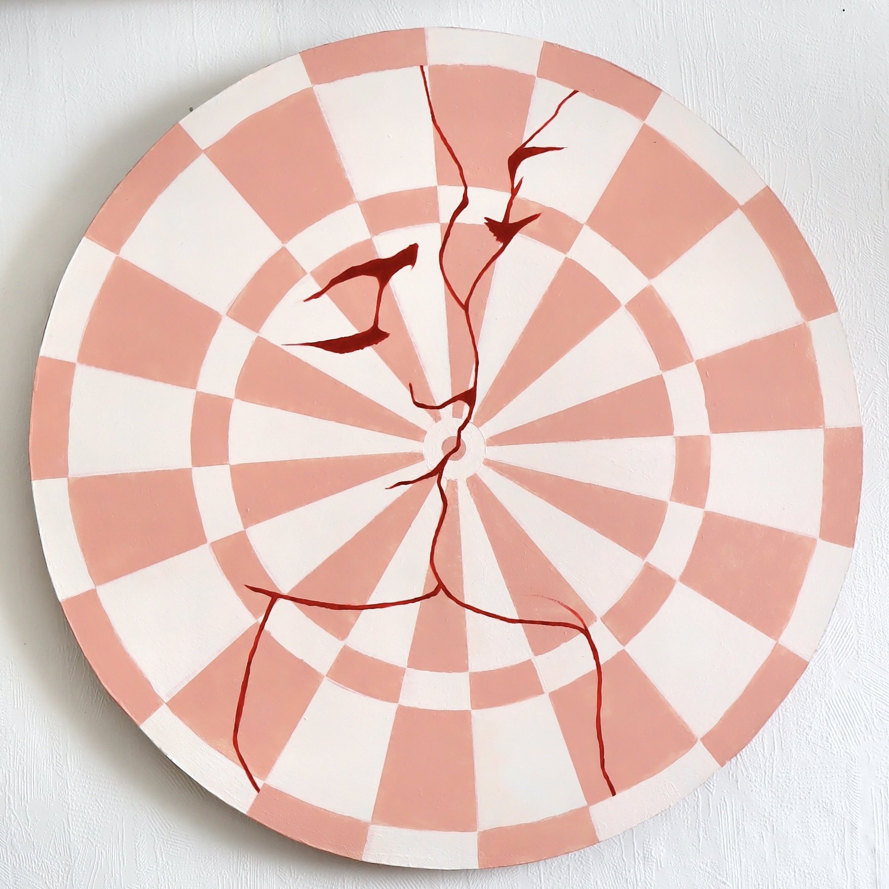 Östersunds Kommun 2022 – 
"Stårsan" 
Akryl på mdf, ø 45 cm