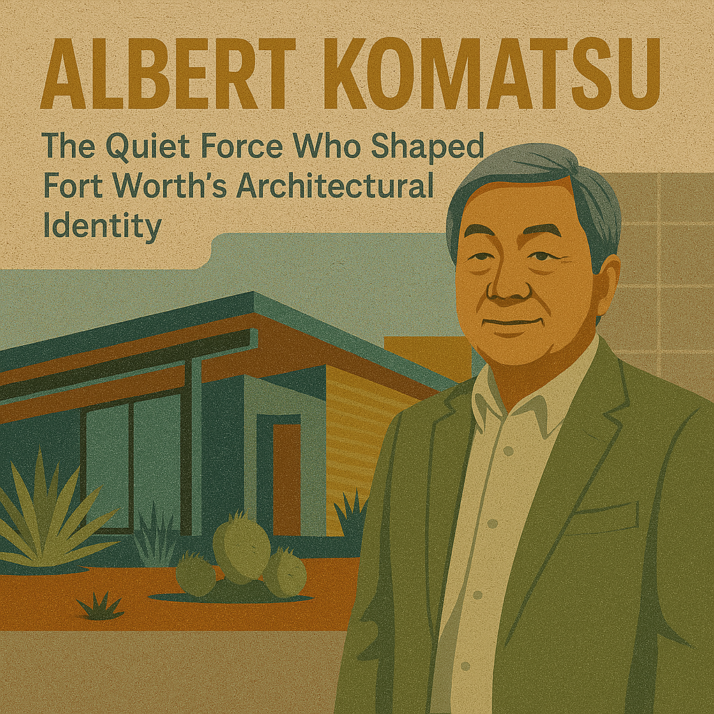 Albert Komatsu: The Quiet Force Who Shaped Fort Worth's Architectural Identity