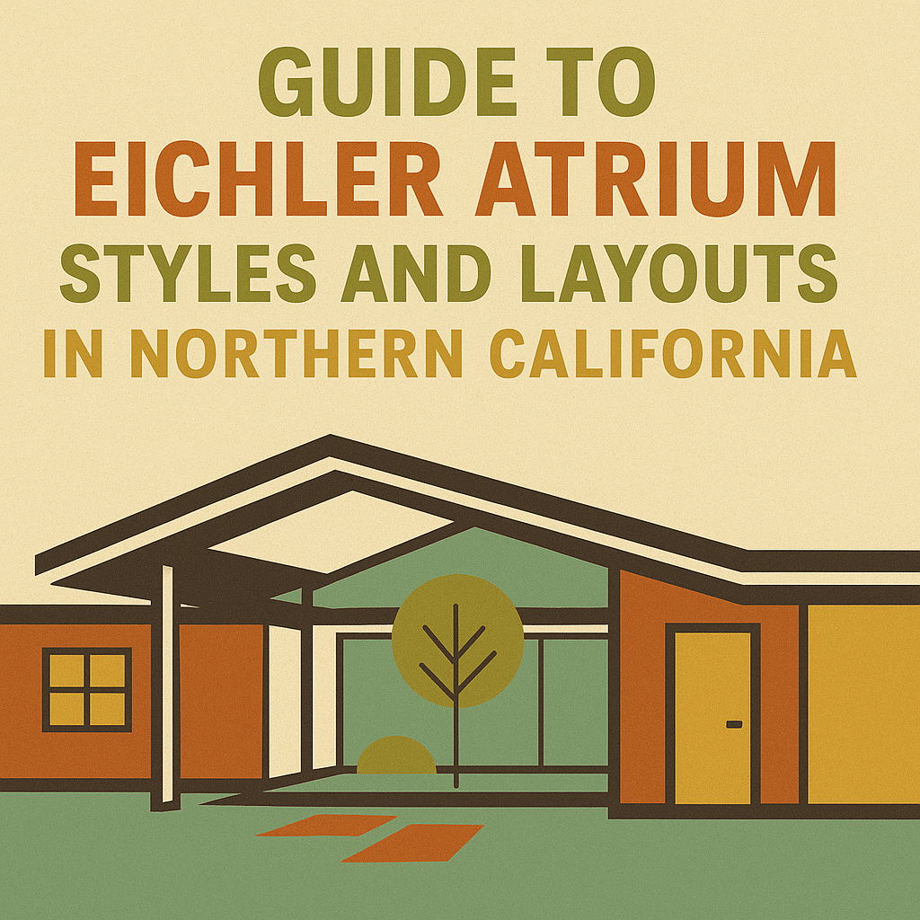 Guide to Eichler Atrium Styles and Layouts in Northern California