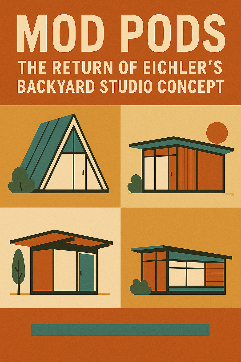 Mod Pods: The Return of Eichler’s Backyard Studio Concept