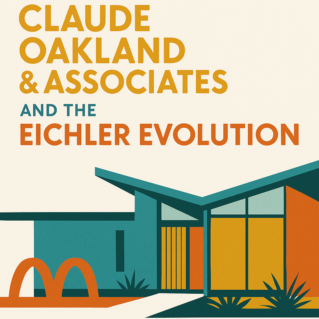 Claude Oakland &amp; Associates: Shaping the Eichler Homes Legacy