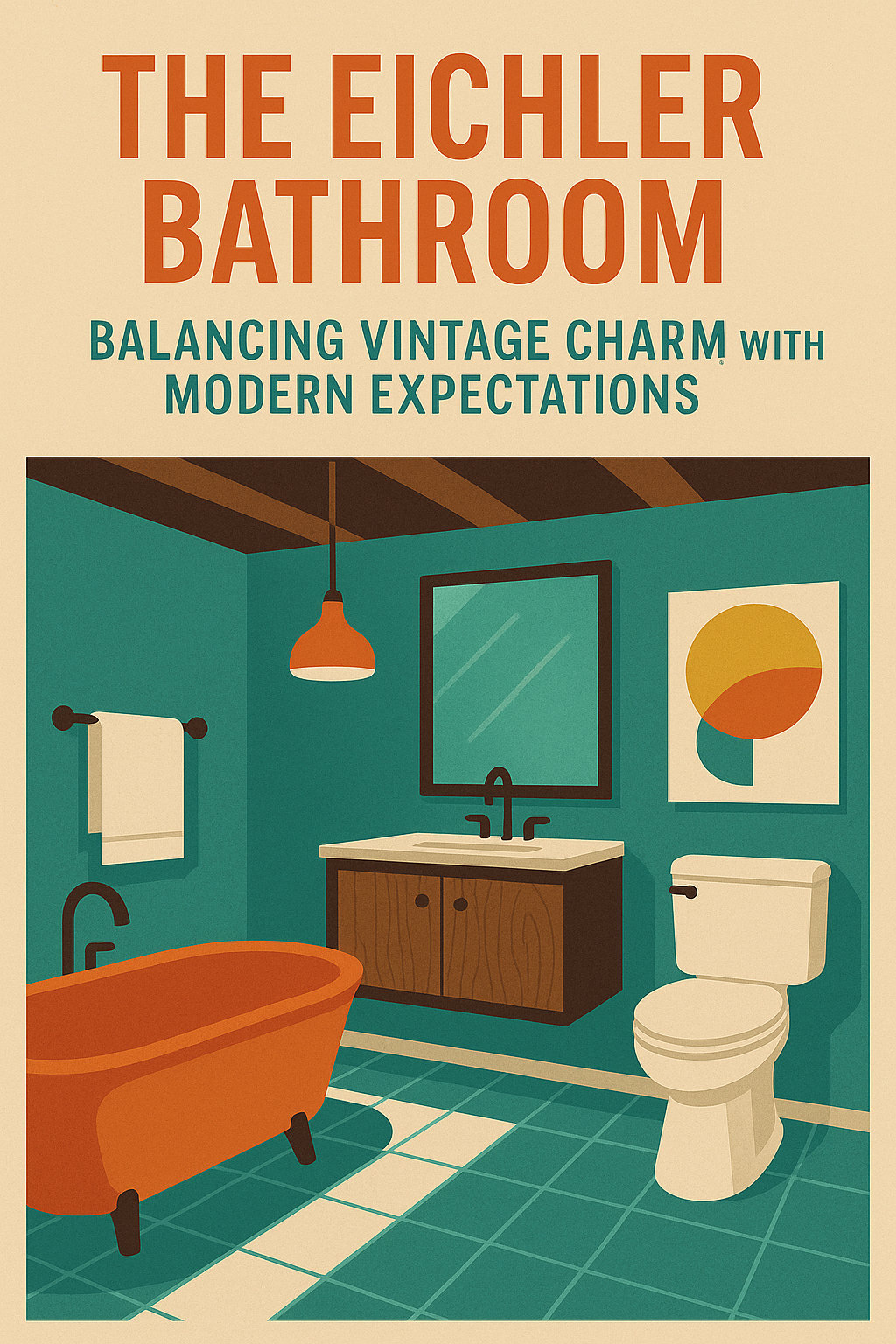 The Eichler Bathroom: Balancing Vintage Charm with Modern Expectations