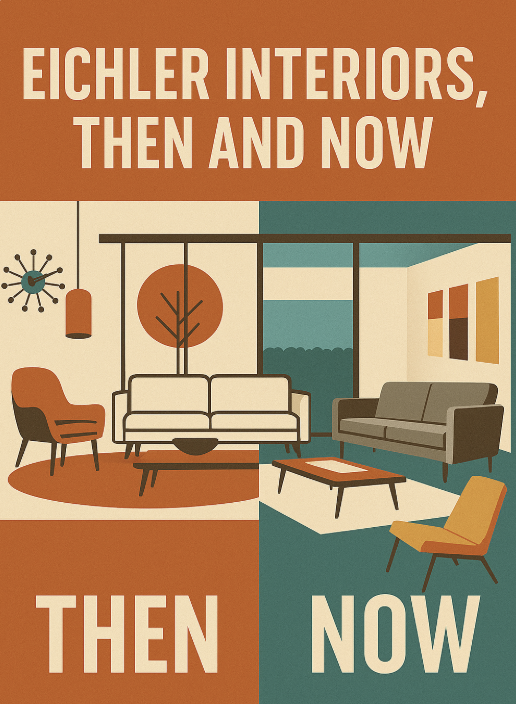 Eichler Interiors, Then and Now: Styling a Mid-Century Home for the Modern Buyer