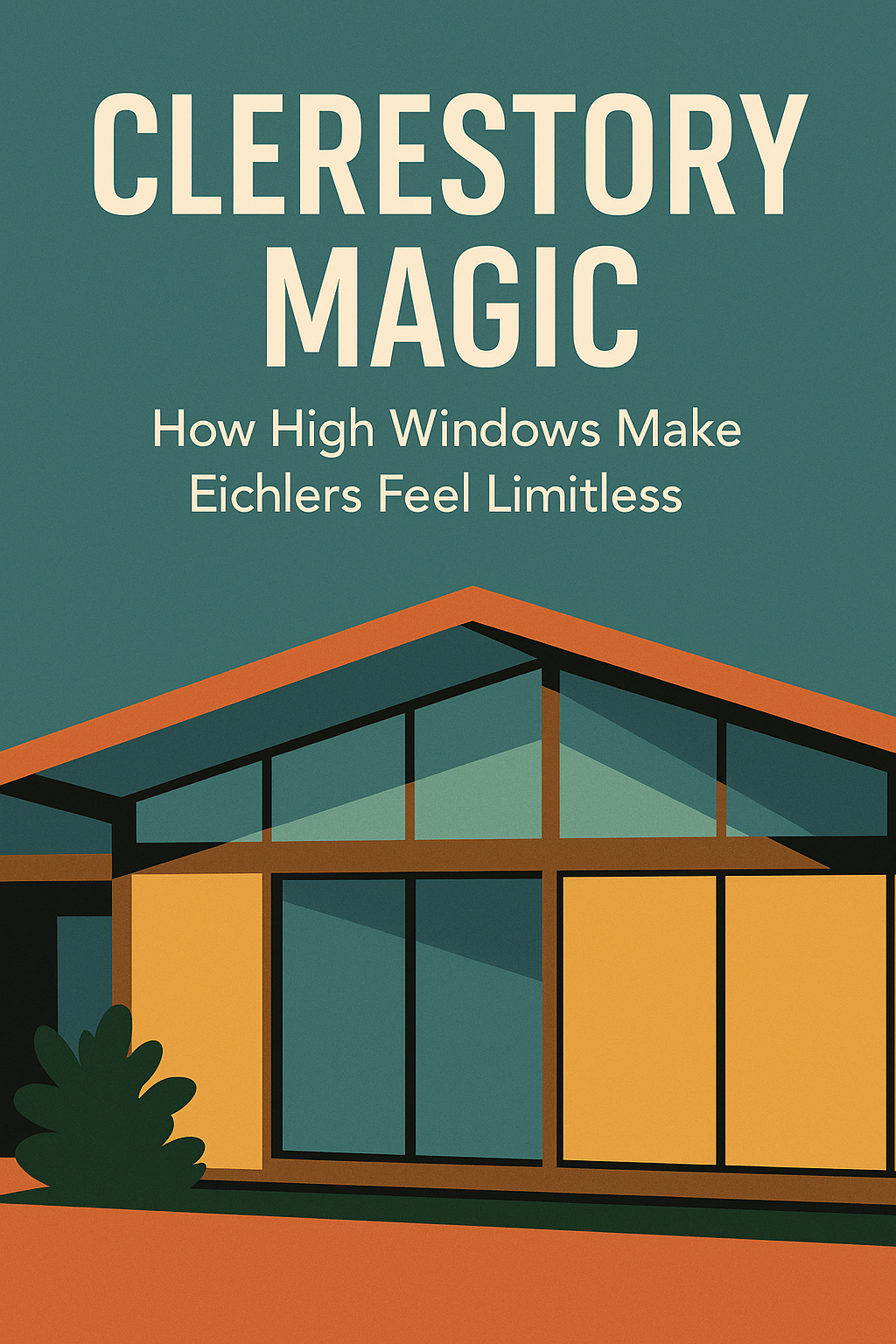 Clerestory Magic: How High Windows Make Eichlers Feel Limitless