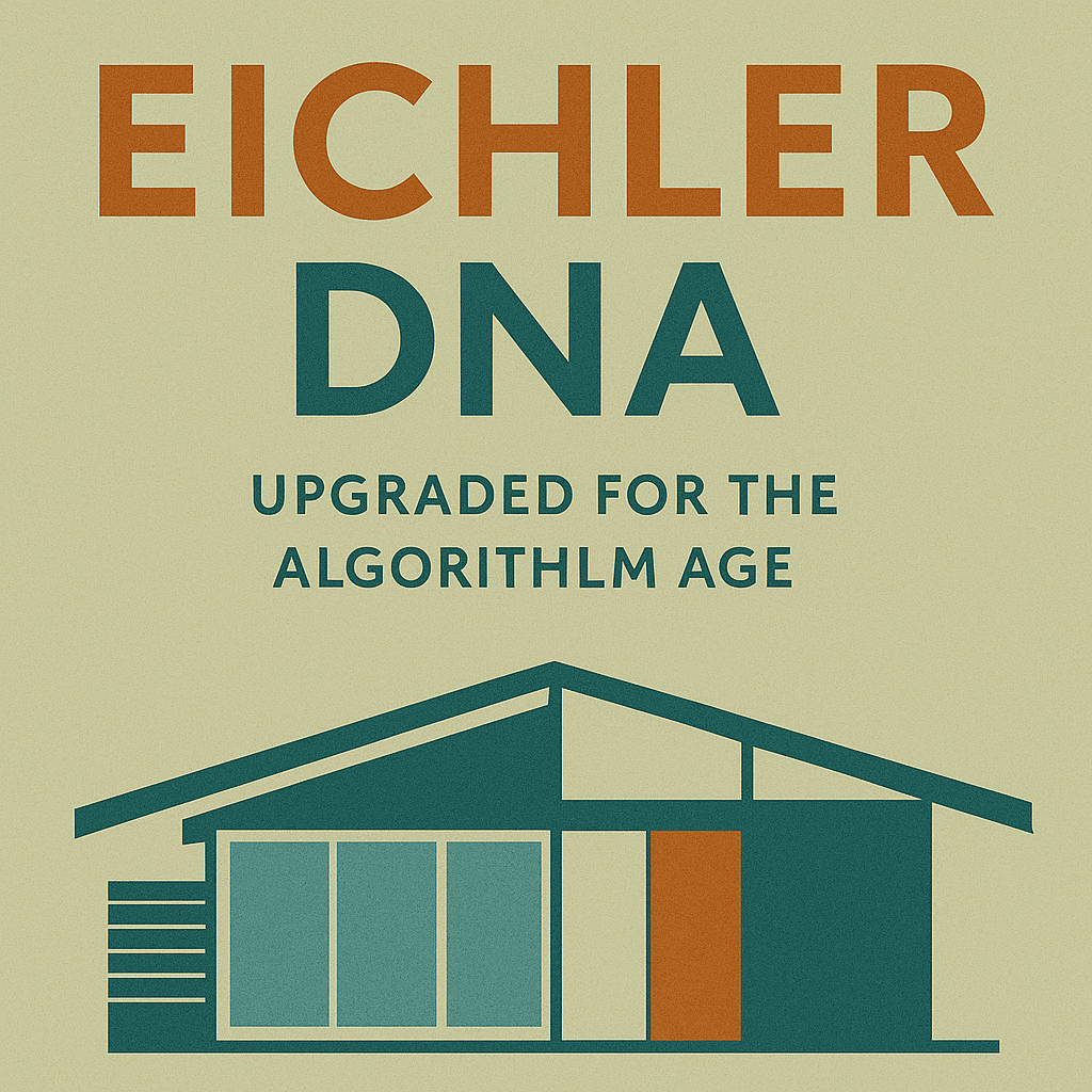 Eichler DNA, Upgraded for the Algorithm Age