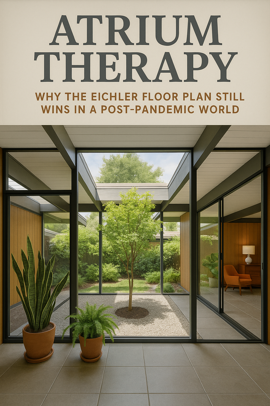 Atrium Therapy: Why the Eichler Floor Plan Still Wins in a Post-Pandemic World