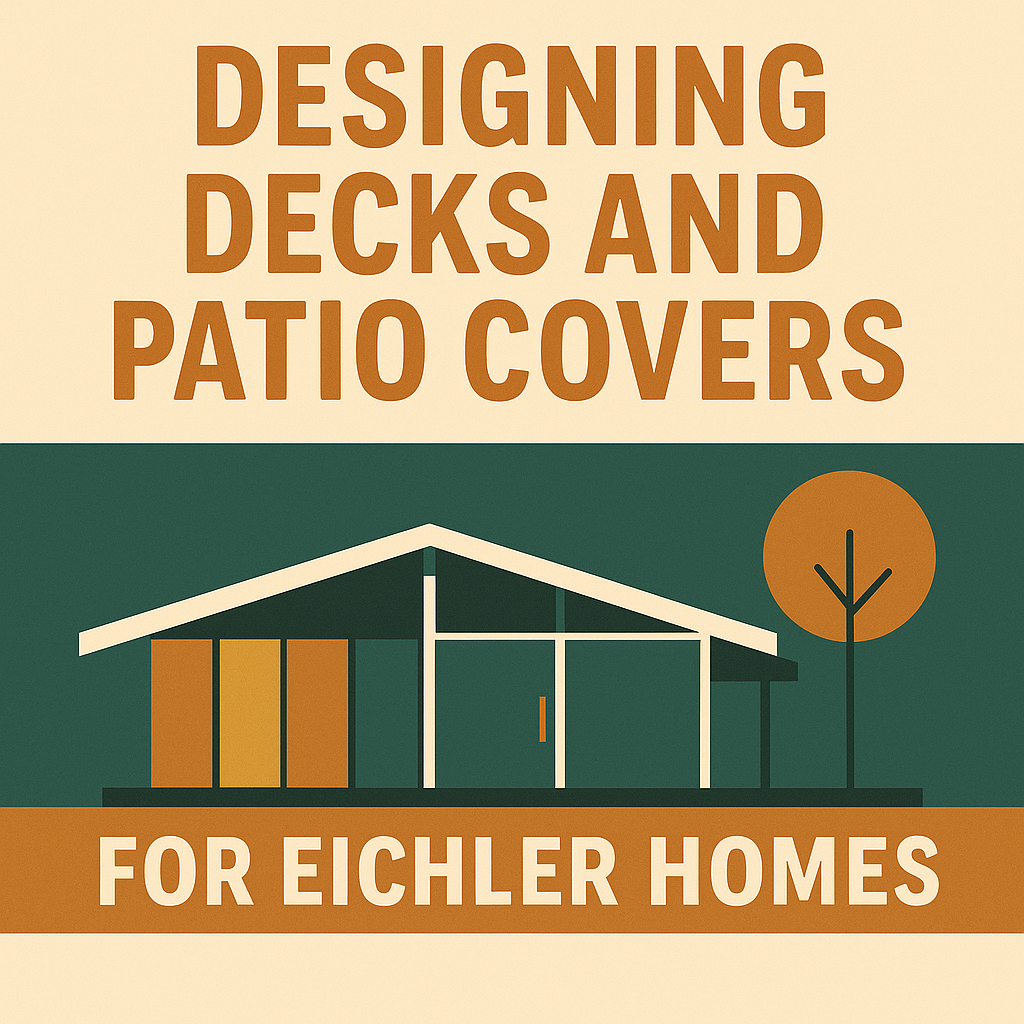 Designing Decks and Patio Covers for Eichler Homes