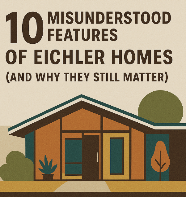 10 Misunderstood Features of Eichler Homes (and Why They Still Matter)