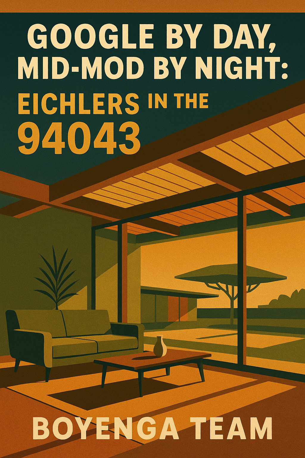 Google by Day, Mid-Mod by Night: Eichlers in the 94043 Zone