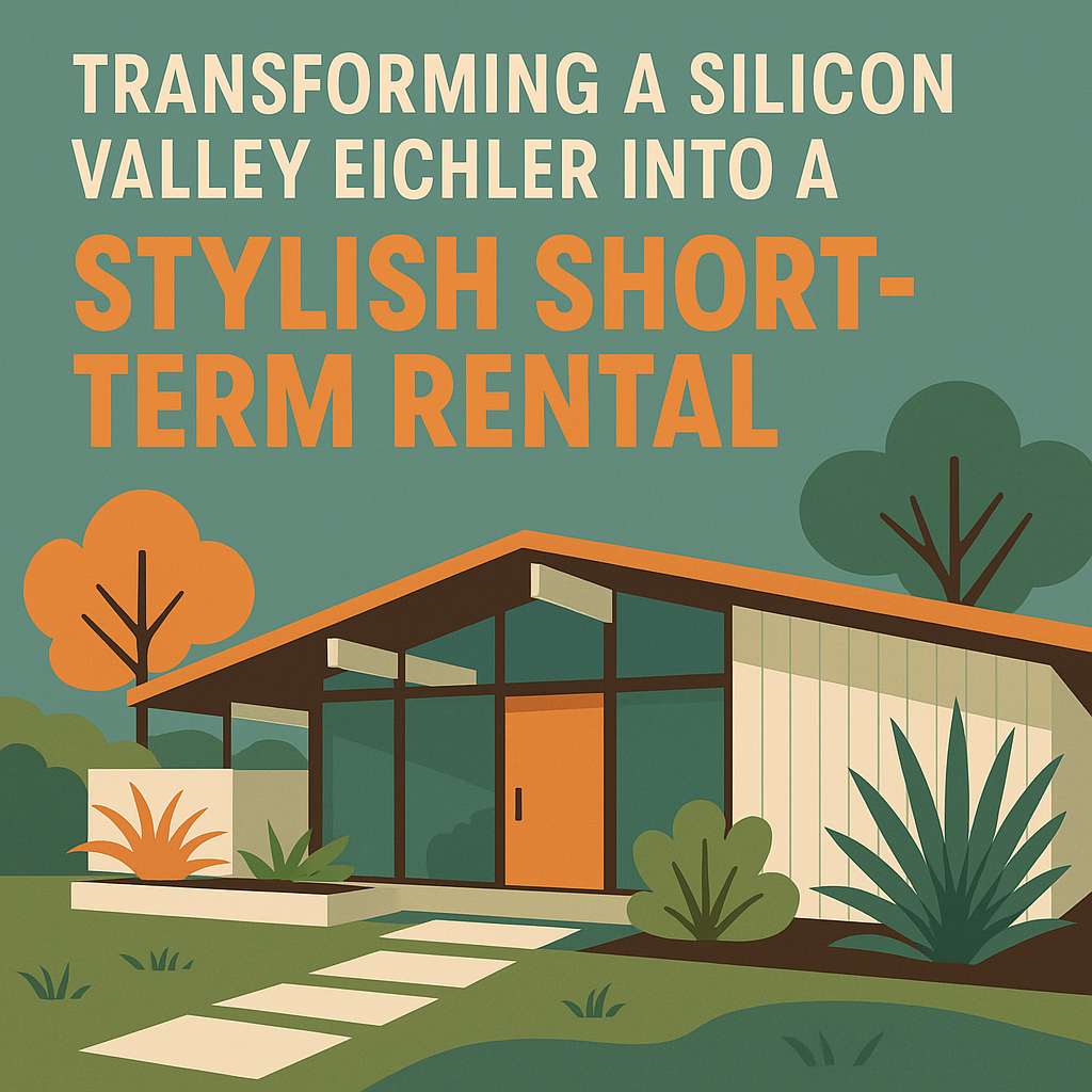 Transforming a Silicon Valley Eichler into a Stylish Short‑Term Rental