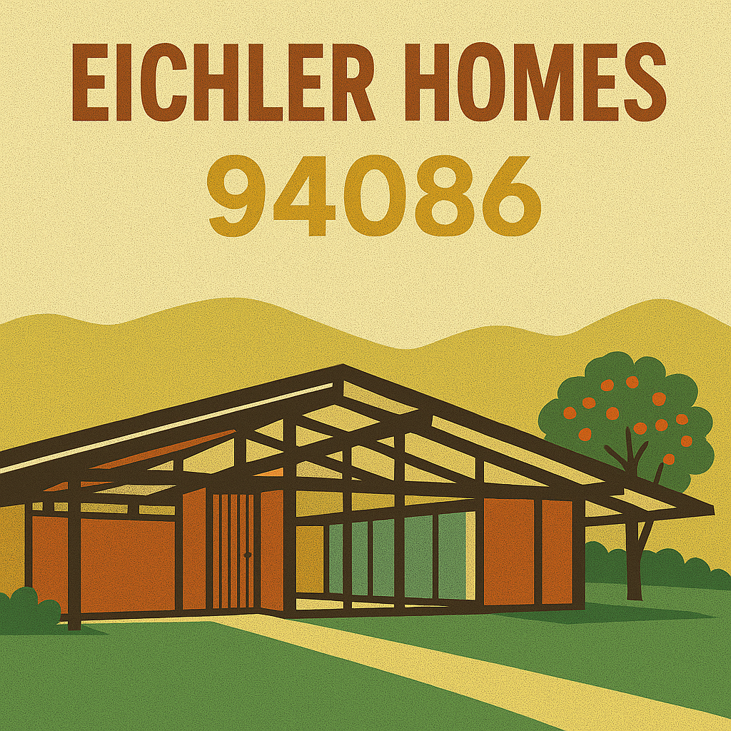 Sunnyvale's Hidden Modernist Gems: A Comprehensive Guide to Eichler Homes in the 94086 Zip Code