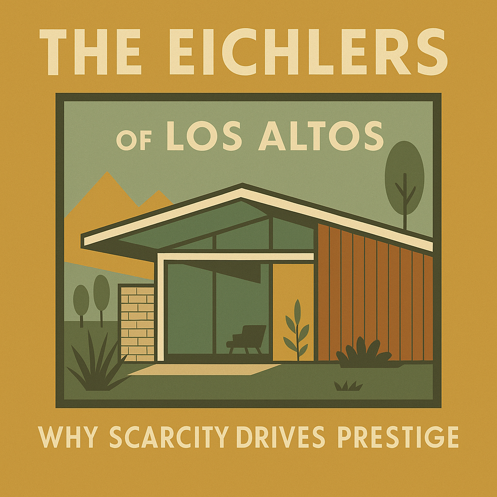 The Eichlers of Los Altos: Why Scarcity Drives Prestige 