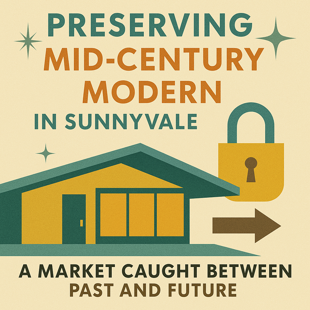 Preserving Mid-Century Modern in Sunnyvale: A Market Caught Between Past and Future
