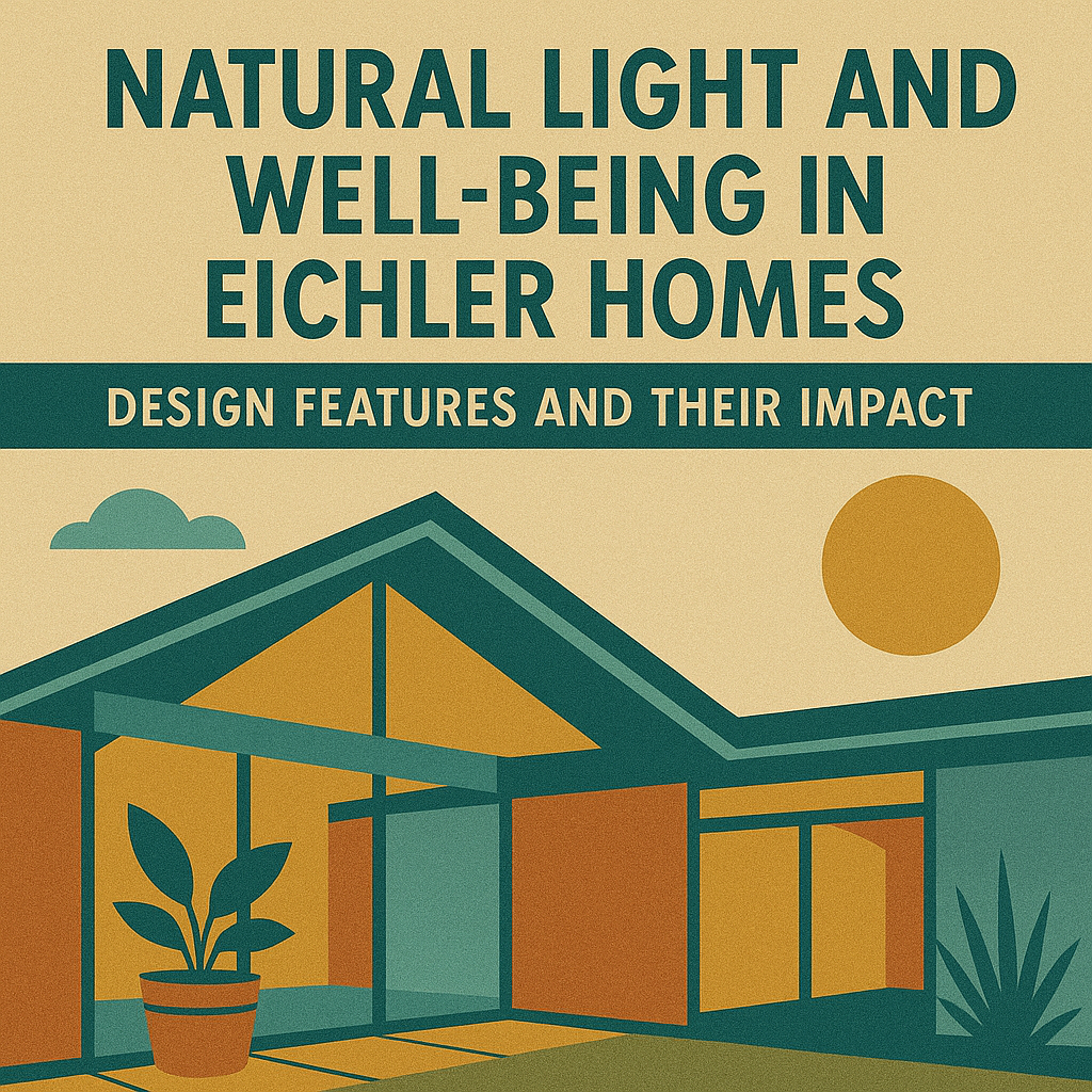 Natural Light and Well-Being in Eichler Homes: Design Features and Their Impact