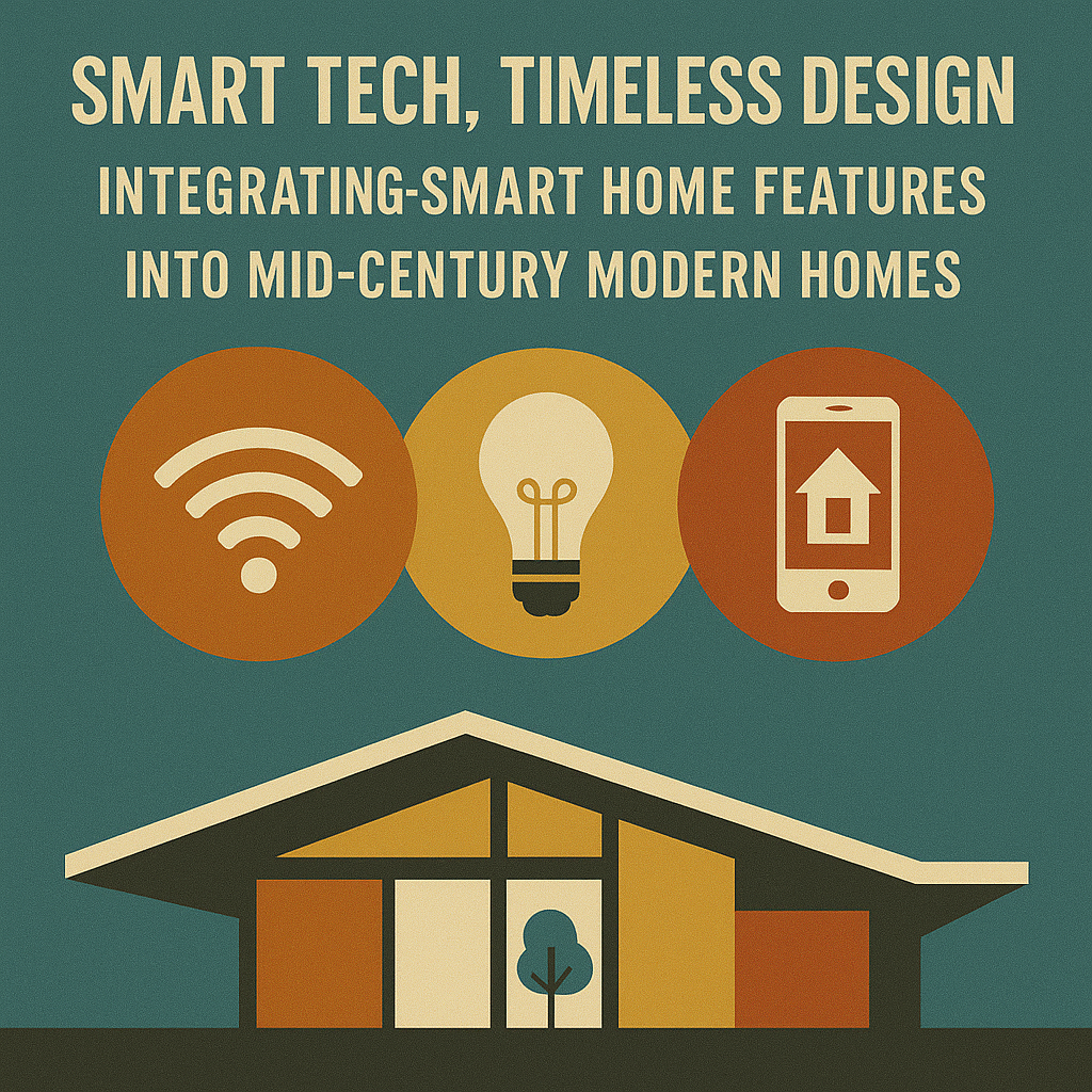 Smart Tech, Timeless Design: Integrating Smart Home Features into Mid-Century Modern Homes
