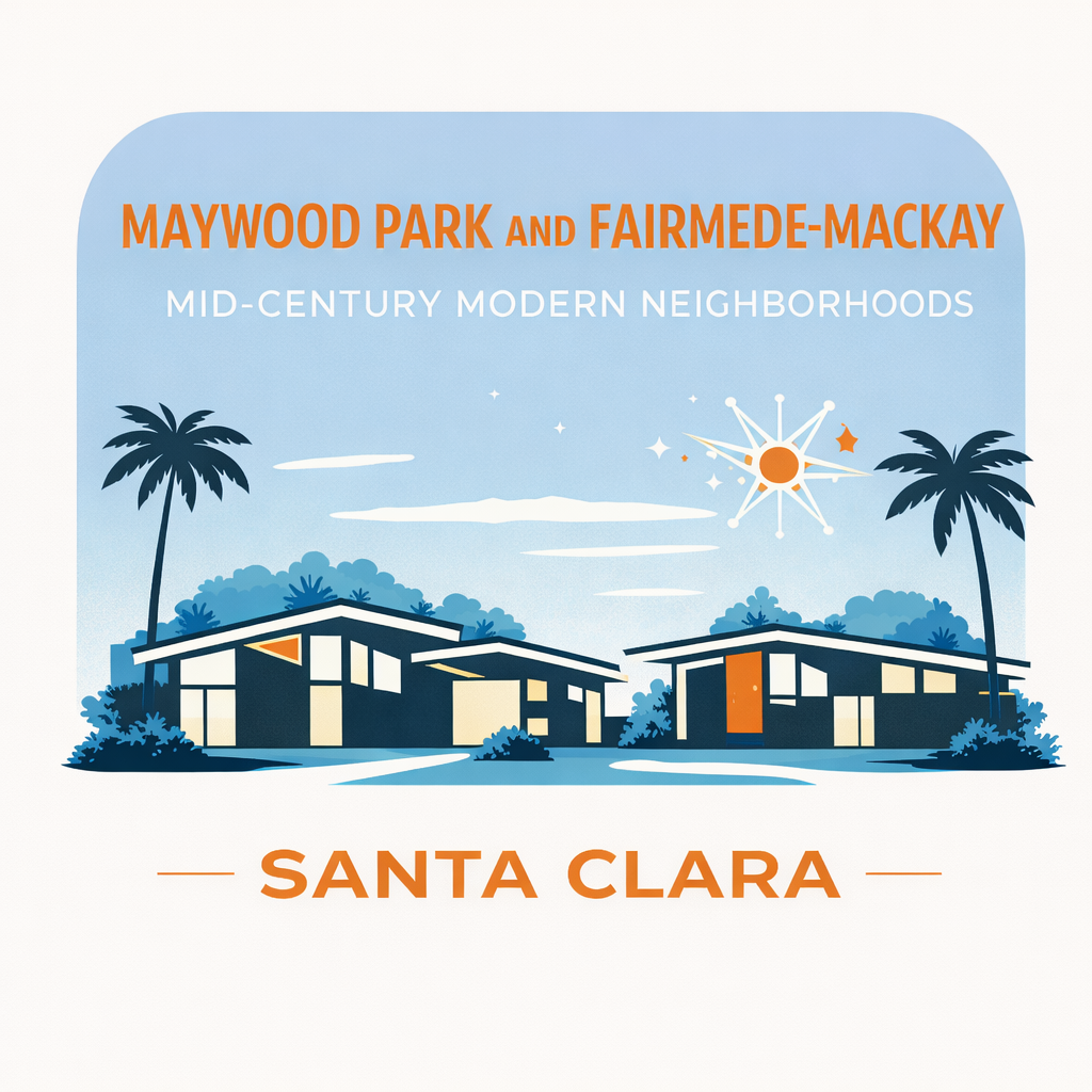 Maywood Park and Fairmede–Mackay Mid‑Century Modern Neighborhoods in Santa Clara