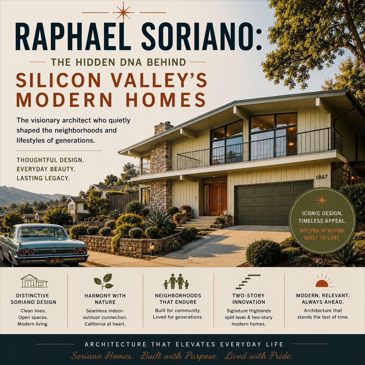 Raphael Soriano: The Hidden DNA Behind Silicon Valley's Modern Homes