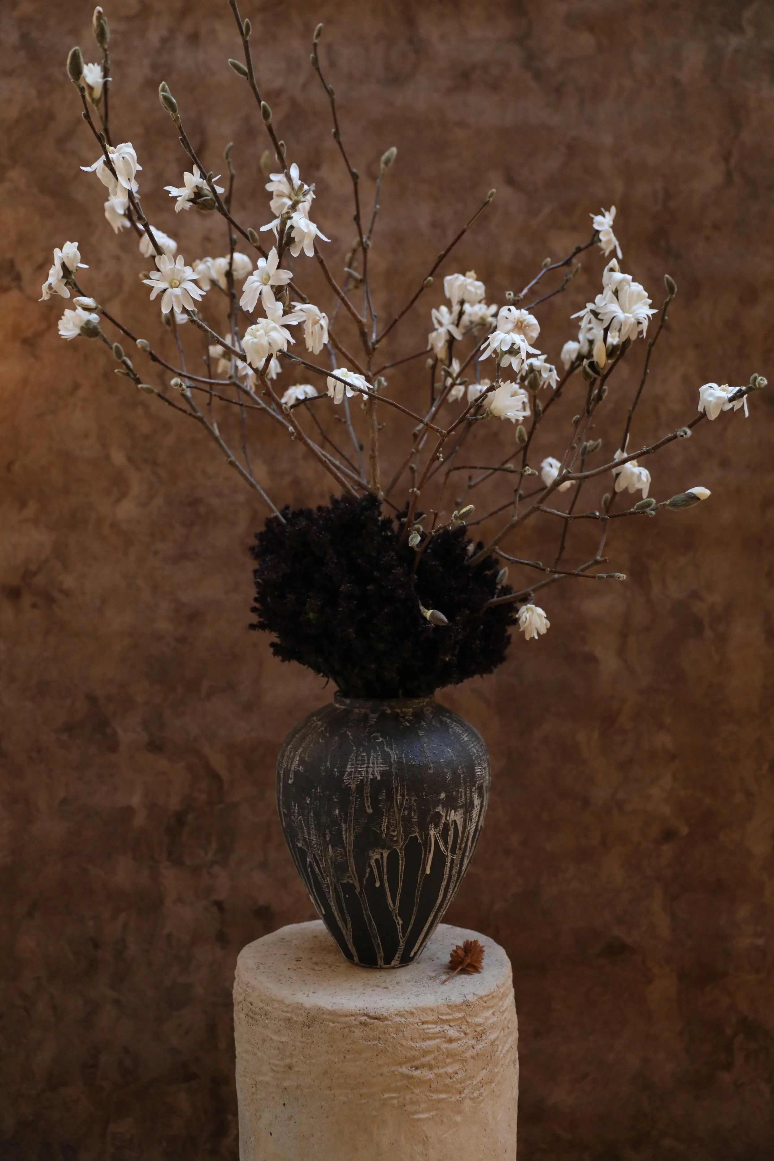 VASE LAVE SCULPTÉE - Céline Martinant