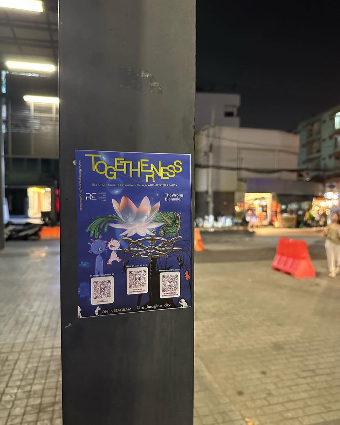 We are at @dekutcc !!! 

Find us around your campus and scan the QR codes to see AR artworks from @re_imagine_city project! 

#utcc #reimaginecity #reimaginehome #reimaginecityhome #arexhibitionofmyanmar