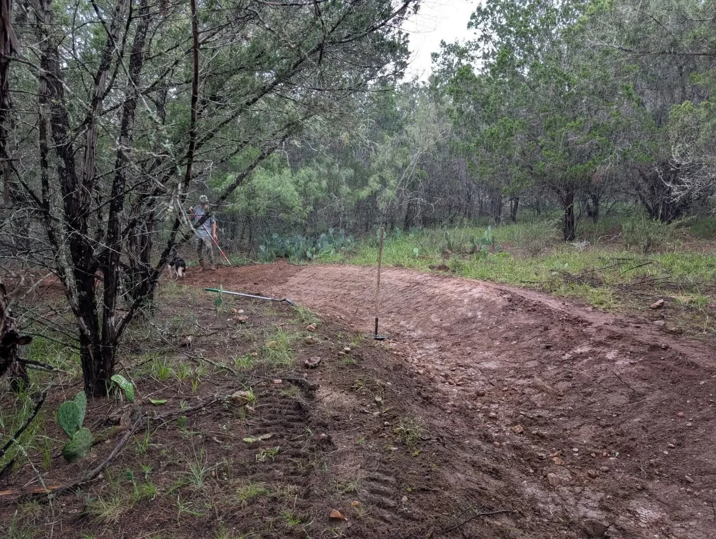 What a busy summer! Cameron and J popped down to Texas Hill Country and added some berms to a popular 5+ mile green loop at Muleshoe Bend Recreation Area outside Austin. Huge thanks to @jakecarsten for the work and the design - we always love followi