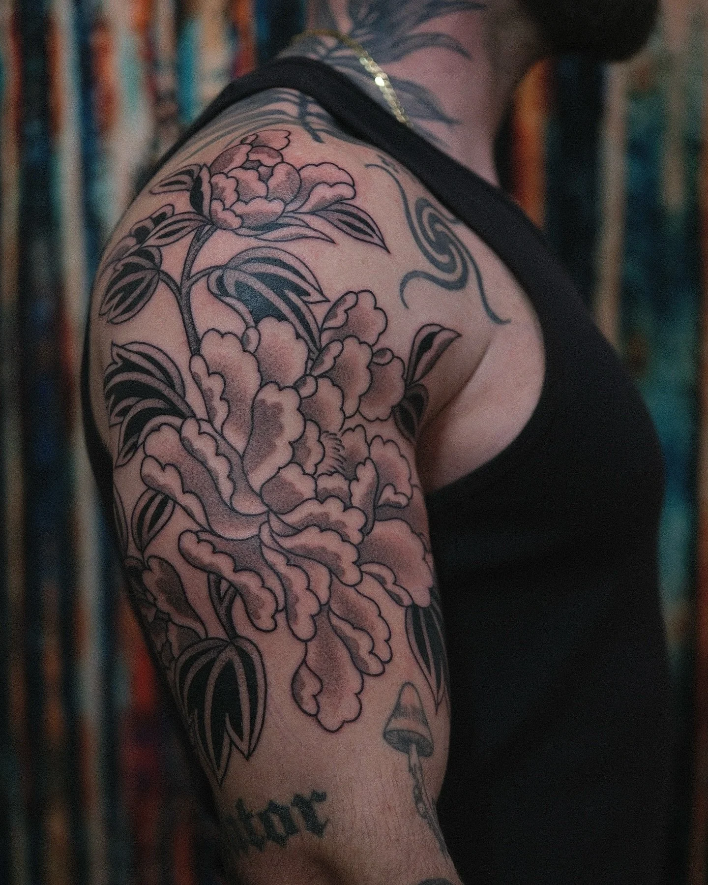 Peonies for the talented @daveqtattoo! Thanks for asking me to do this one 🙏
Made during my guest spot @__xo.temple__