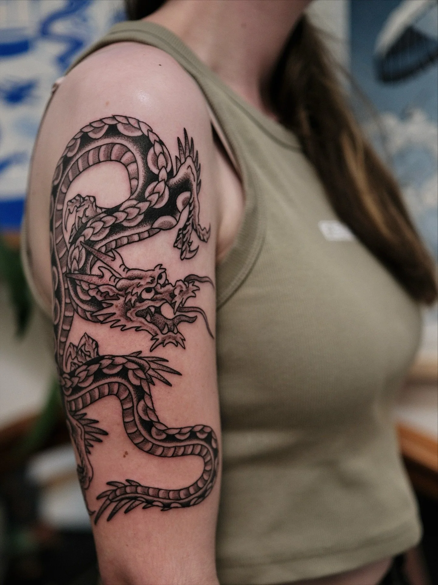 Ashleigh got tattooed two days in a row and got these fun ones! Thanks for travelling 😁
@chapeltattoo