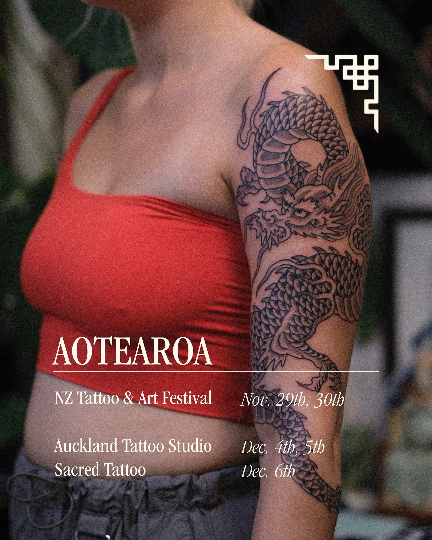 ✨AOTEAROA GUEST SPOTS✨
Hey New Zealand! ☺️ I&rsquo;m excited to be tattooing:
@nztattoofestival Nov 29-30
@aucklandtattoostudio Dec 4-5
@sacredtattoonz Dec 6
Email henrylytattoo@gmail.com or DM for bookings