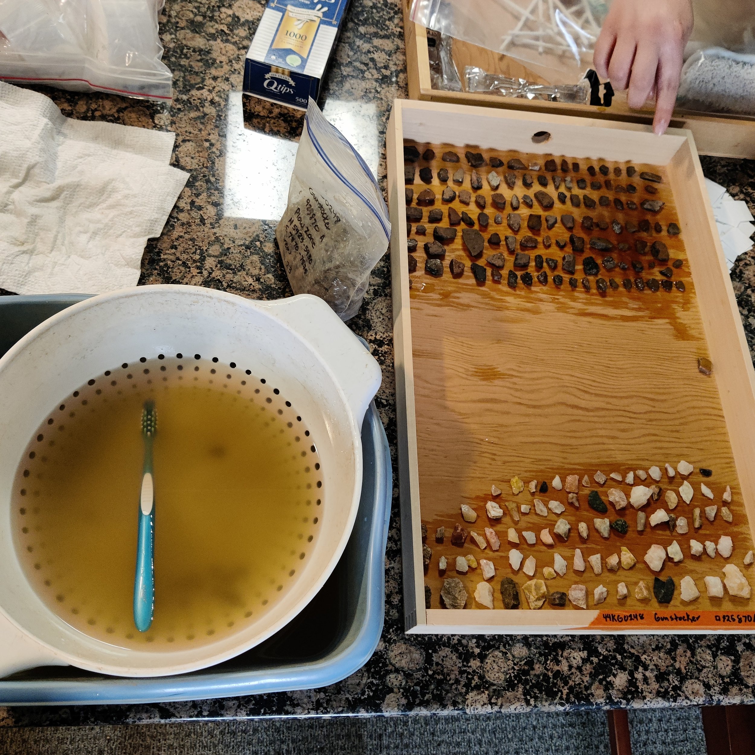cleaning in the lab