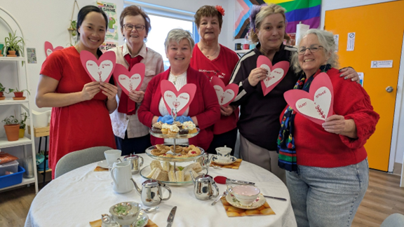 $1,205 Raised at Afternoon Tea in Support of Heart and Stroke Foundation