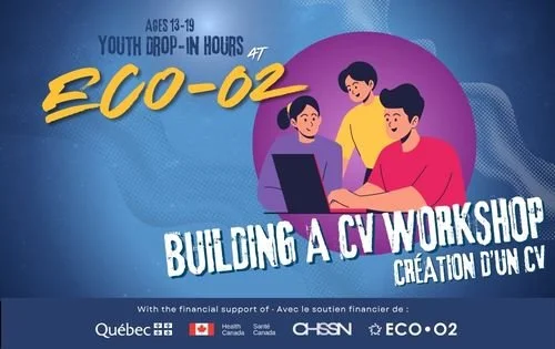 Youth Drop-In Hours: Building a CV Workshop