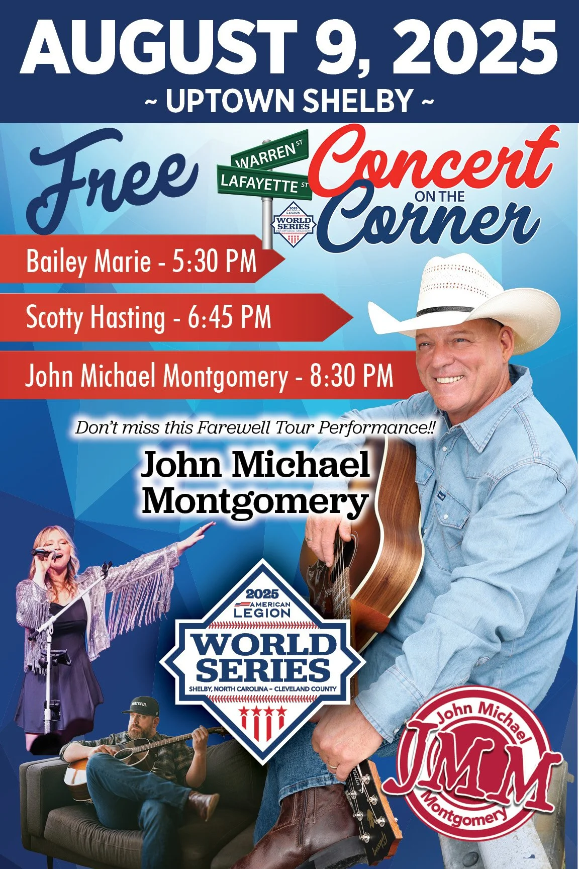 Concert on the Corner Promo Poster