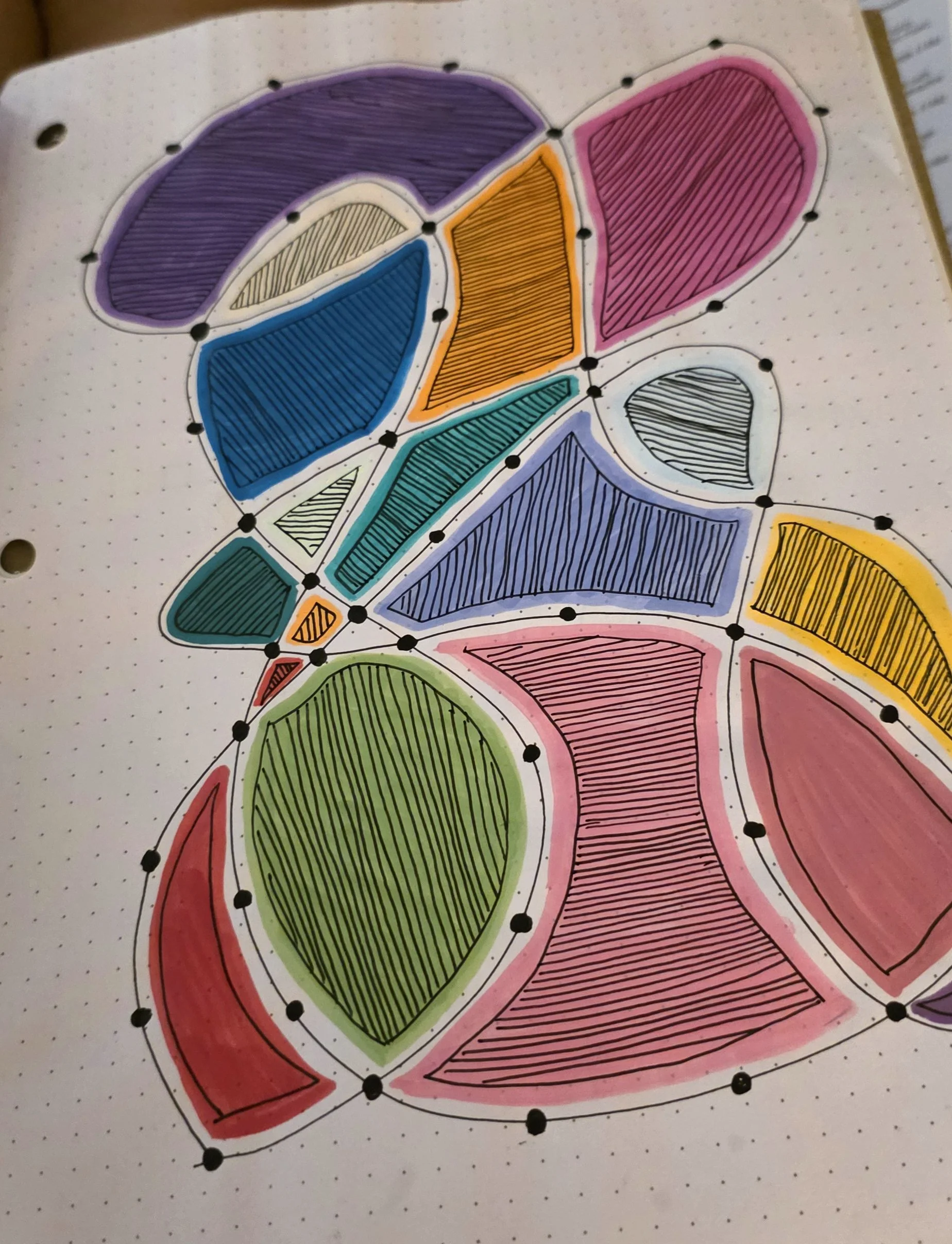Zentangles on the cruise