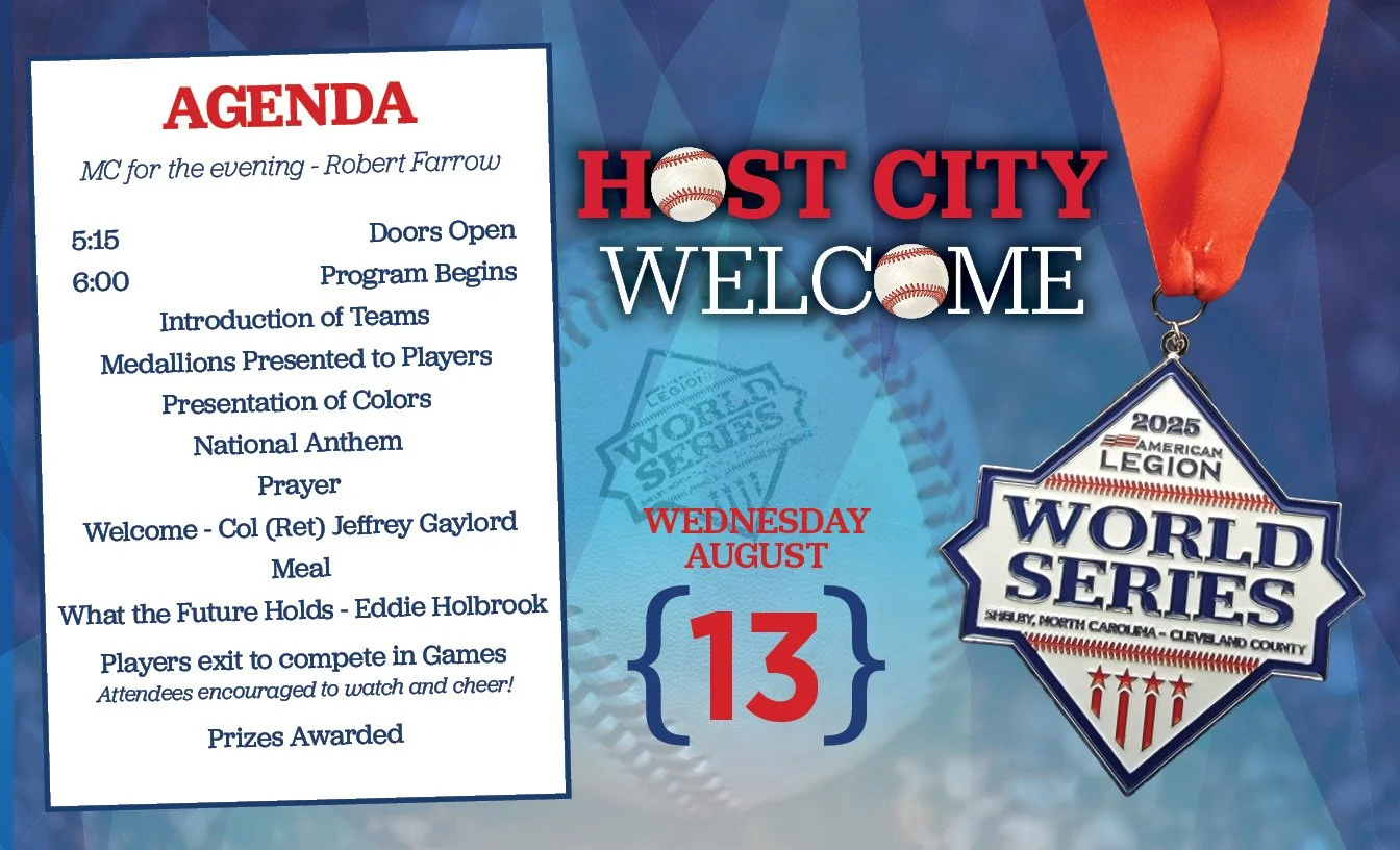 Host City Welcome Placemat