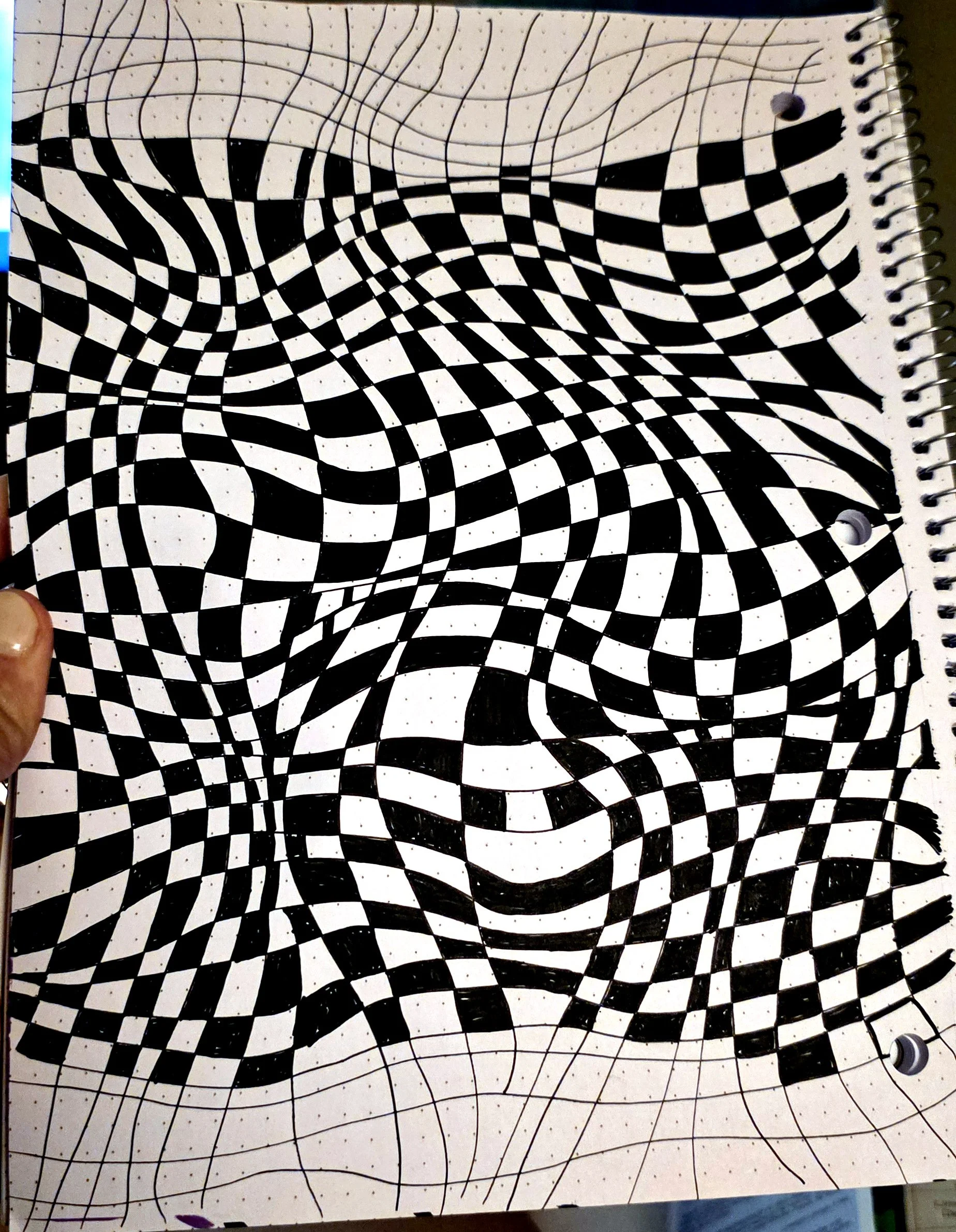 Zentangles on the cruise