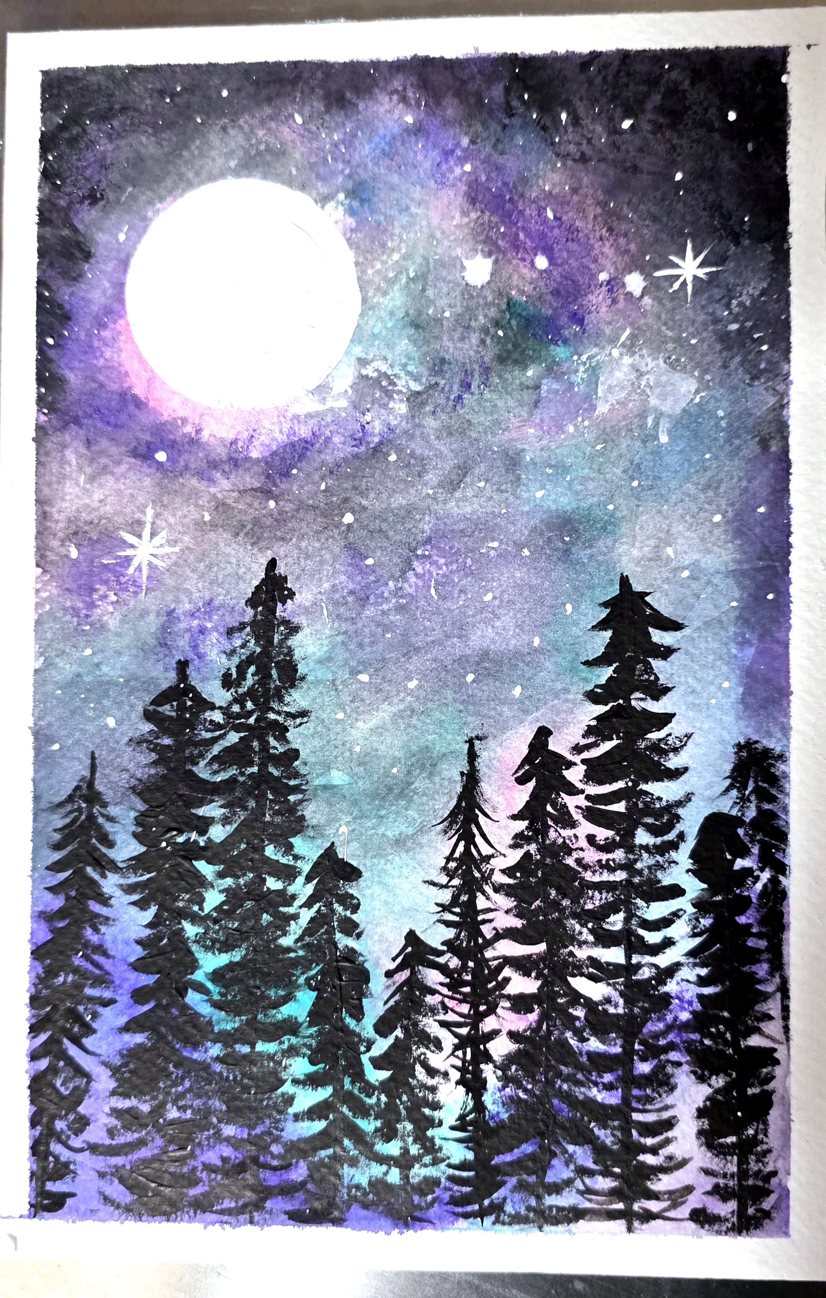 First attempt at a moon/galaxy