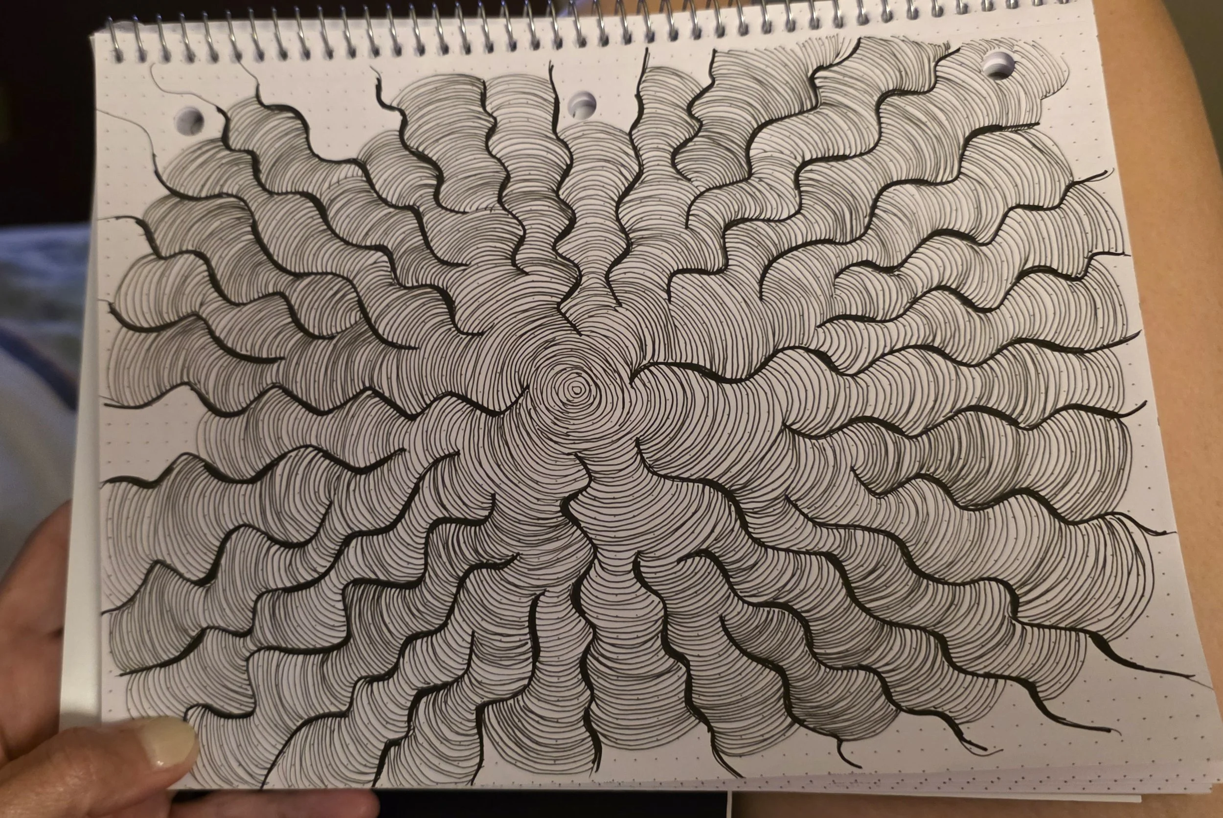 Zentangles on the cruise