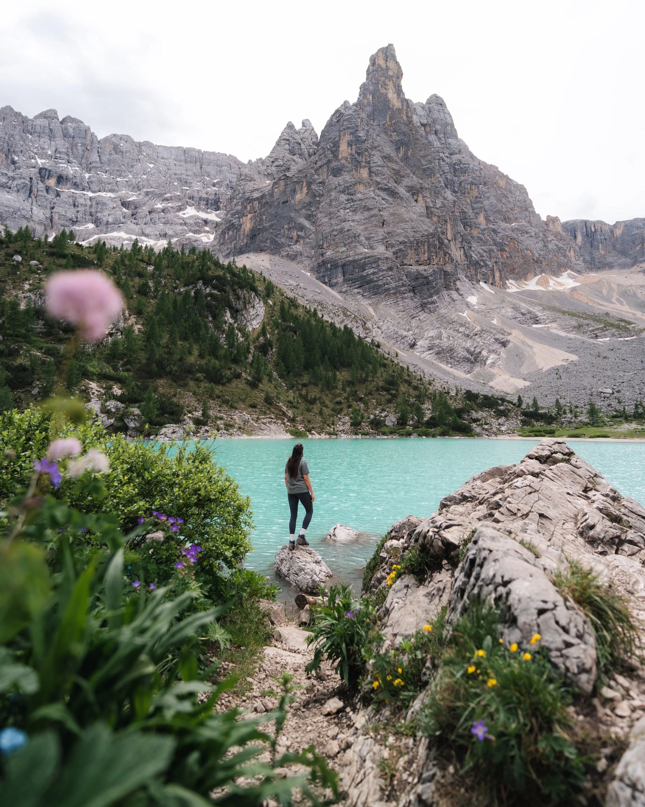 Wanderung zum Lago di Sorapis